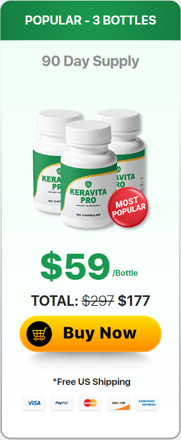 Keravita Pro - 3 Bottles