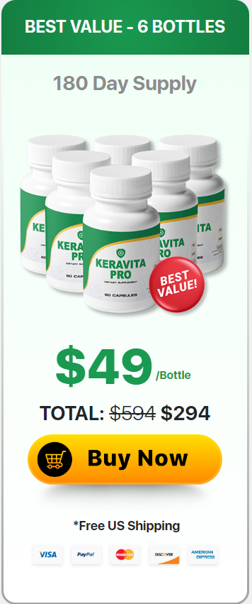 Keravita Pro - 6 Bottles